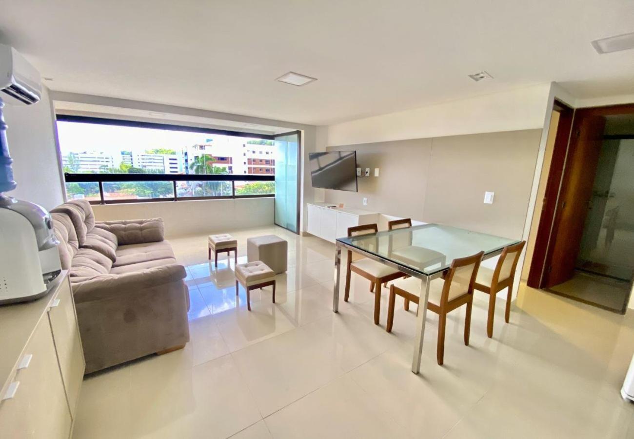 Goldflat Cabo Branco By Penareiaturbr Aparthotel João Pessoa Rum bild