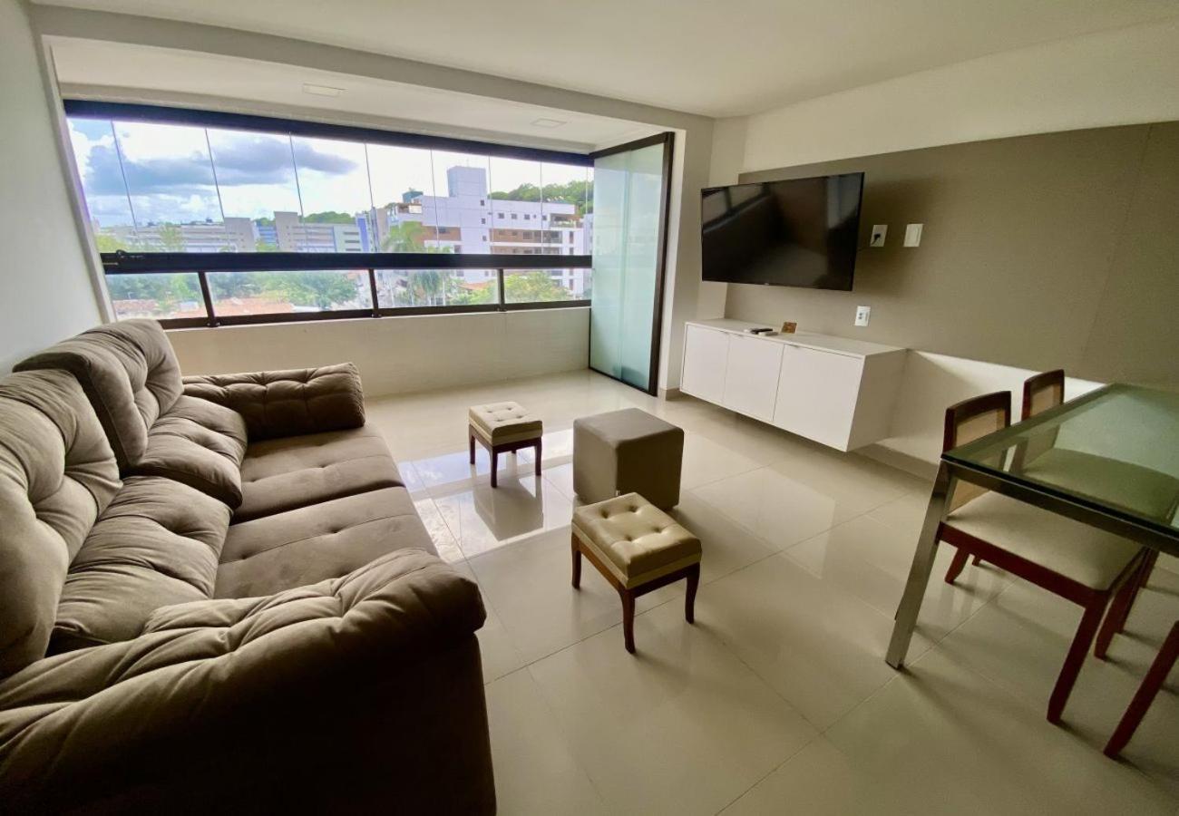 Goldflat Cabo Branco By Penareiaturbr Aparthotel João Pessoa Rum bild