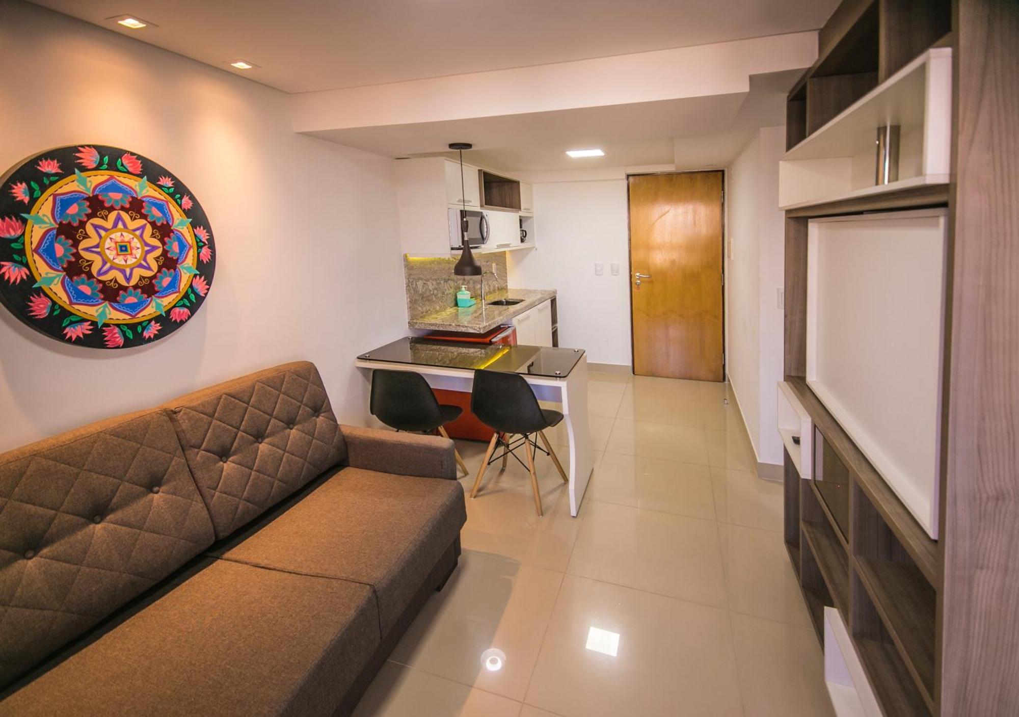 Goldflat Cabo Branco By Penareiaturbr Aparthotel João Pessoa Rum bild